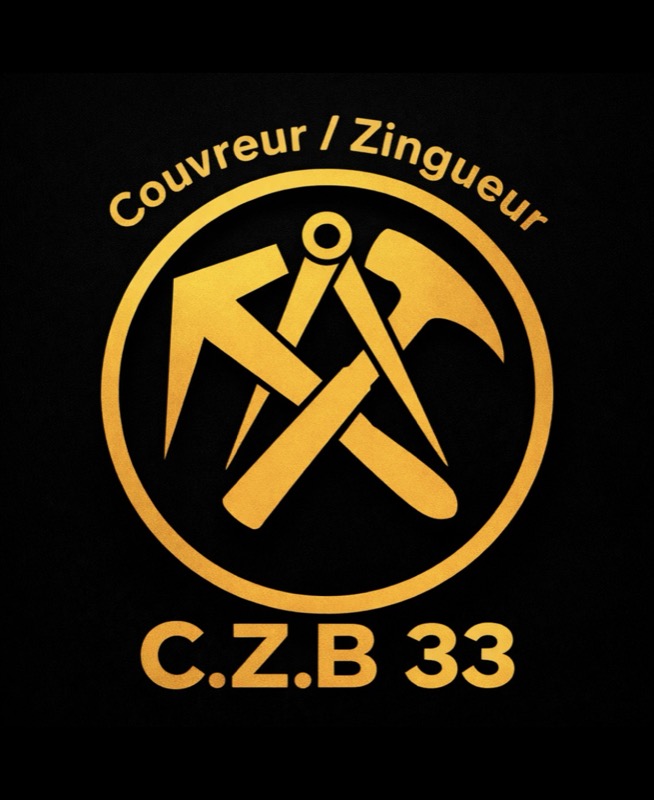 Logo C.Z.B 33 — Couvreur Zingueur Bordeaux